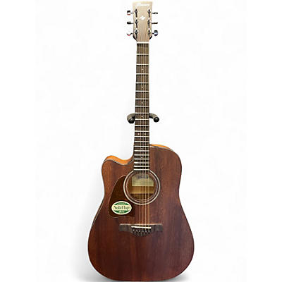 Used Ibanez AW54LCE Mahogany Acoustic Electric Guitar