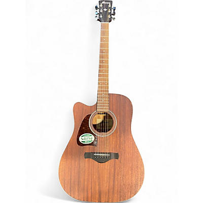 Used Ibanez AW54LCE-OPN Mahogany Acoustic Electric Guitar