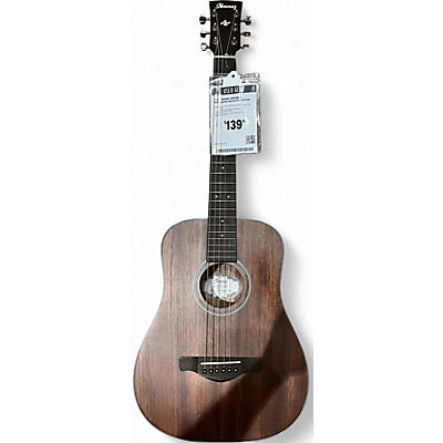 Used Ibanez AW54MINI Mahogany Acoustic Guitar