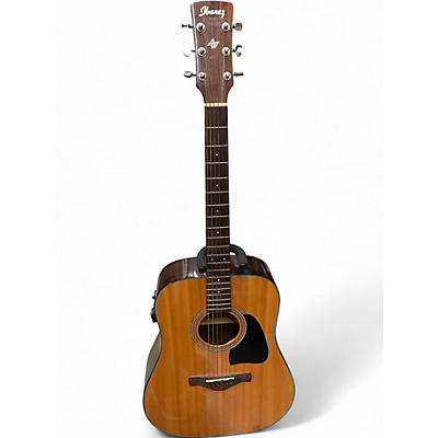 Used Ibanez AW58E-NT Natural Acoustic Guitar