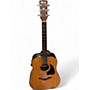 Used Ibanez AW58E-NT Natural Acoustic Guitar Natural