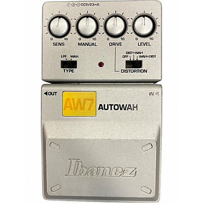 Used Ibanez AW7 Autowah Effect Pedal