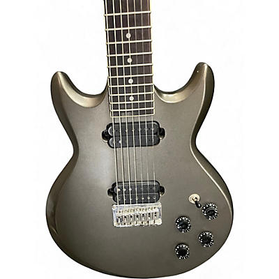 Used Ibanez AX 7221 Pewter Gray Solid Body Electric Guitar