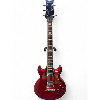 Used Ibanez AX120 Chrome Red Solid Body Electric Guitar