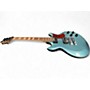 Used Ibanez AX120 Ice Blue Metallic Solid Body Electric Guitar Ice Blue Metallic
