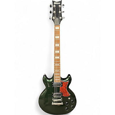 Used Ibanez AX120 Metallic Forest Solid Body Electric Guitar
