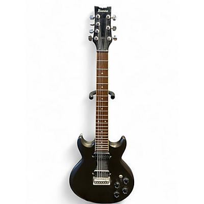 Used Ibanez AX7221 Black Solid Body Electric Guitar
