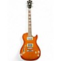 Used Ibanez AXD81 Amber Hollow Body Electric Guitar Amber