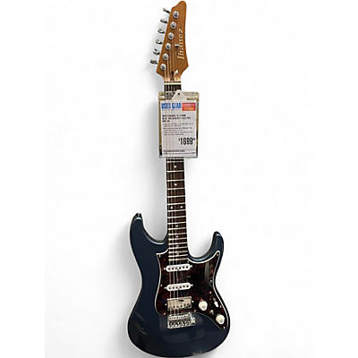 Used Ibanez AZ 2204N  Blue Solid Body Electric Guitar