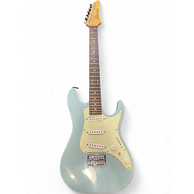 Used Ibanez AZ Essentials Daphne Blue Solid Body Electric Guitar