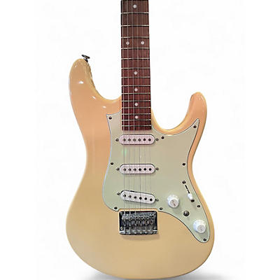 Used Ibanez AZ Essentials Ivory Solid Body Electric Guitar