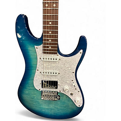 Used Ibanez AZ STANDARD Blue Burst Solid Body Electric Guitar