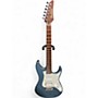Used Ibanez AZ2204-ICM Ice Blue Metallic Solid Body Electric Guitar Ice Blue Metallic