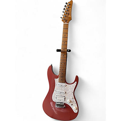 Used Ibanez AZ2204 PRESTIGE HAZY ROSE METALLIC Solid Body Electric Guitar