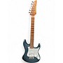 Used Ibanez AZ2204 Prestige Ice Blue Metallic Solid Body Electric Guitar Ice Blue Metallic