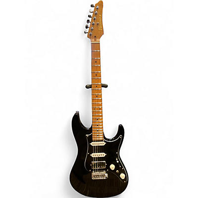 Used Ibanez AZ2204B-BK Black Solid Body Electric Guitar