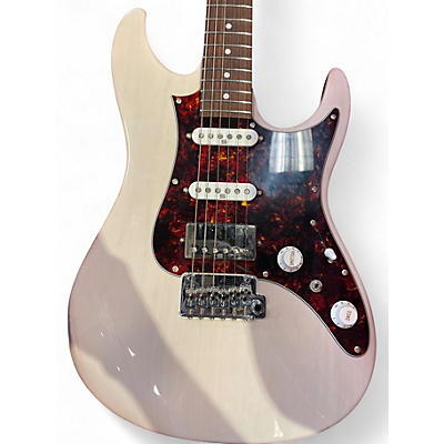 Used Ibanez AZ2204N PRESTIGE Antique White Blonde Solid Body Electric Guitar