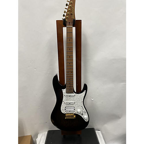 Ibanez Used Ibanez AZ224BCG Deep Espresso Burst Solid Body Electric Guitar deep espresso burst