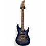 Used Ibanez AZ226PB-CBB Trans Blue Solid Body Electric Guitar Trans Blue