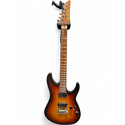 Used Ibanez AZ2402 AZ PRESTIGE TRI-FADE BURST Solid Body Electric Guitar