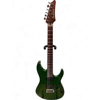 Used Ibanez AZ2402 AZ Prestige Candy Apple Green Solid Body Electric Guitar