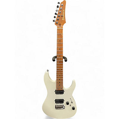 Ibanez Used Ibanez AZ2402 Pearl White Flat Solid Body Electric Guitar