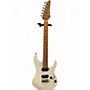 Used Ibanez AZ2402 Presitge Pearl White Flat Solid Body Electric Guitar Pearl White Flat