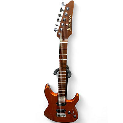 Used Ibanez AZ2402 Prestige Roadster Orange metallic Solid Body Electric Guitar