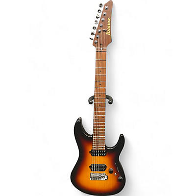 Ibanez Used Ibanez AZ24027 AZ Prestige Series Tri Fade Burst Flat Solid Body Electric Guitar