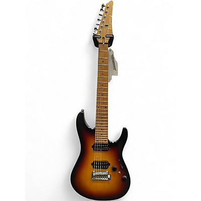 Used Ibanez AZ24027 TRI FADE BURST FLAT Solid Body Electric Guitar