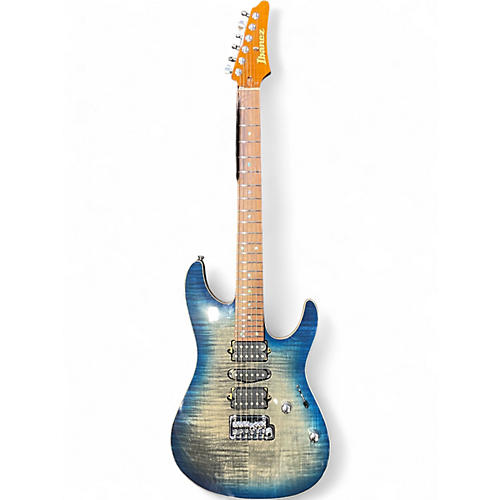 Used Ibanez AZ2407F BLUE Solid Body Electric Guitar BLUE