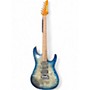 Used Ibanez AZ2407F BLUE Solid Body Electric Guitar BLUE