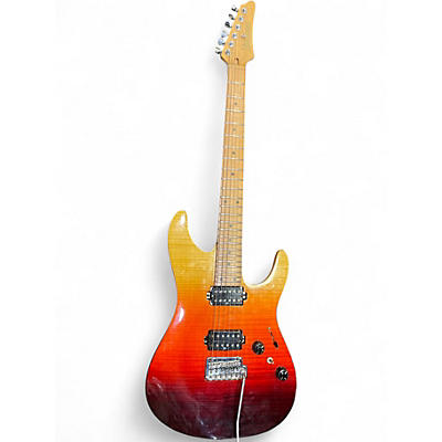 Used Ibanez AZ242F Tequila Sunrise Solid Body Electric Guitar