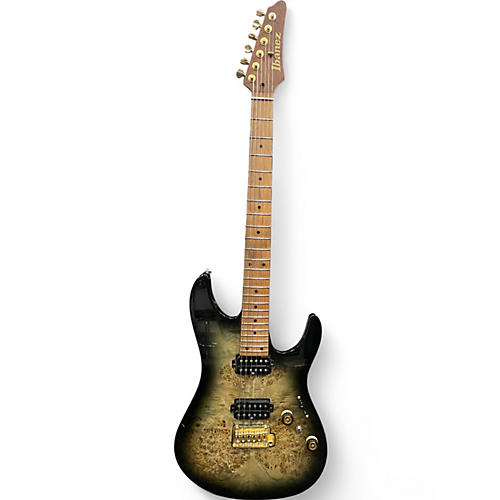 Used Ibanez AZ242PBG Charcoal Black Burst Solid Body Electric Guitar Charcoal Black Burst