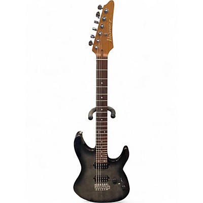 Used Ibanez AZ24F1 Trans Black Solid Body Electric Guitar