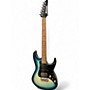 Used Ibanez AZ24P1QM DEEP OCEAN BLONDE Solid Body Electric Guitar DEEP OCEAN BLONDE