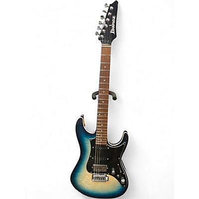 Used Ibanez AZ24P1QM  Deep Ocean Blonde Solid Body Electric Guitar