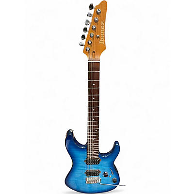Used Ibanez AZ24S1F Blue Solid Body Electric Guitar