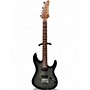 Used Ibanez AZ24S1F TRANSPARENT BLACK GREEN Solid Body Electric Guitar TRANSPARENT BLACK GREEN