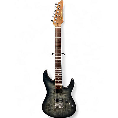 Used Ibanez AZ24S1F Trans Black Solid Body Electric Guitar