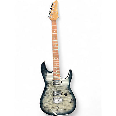 Used Ibanez AZ24S1F Trans Black Solid Body Electric Guitar