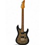Used Ibanez AZ24S1F Transparent Black Solid Body Electric Guitar Transparent Black