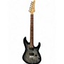 Used Ibanez AZ24S1F Transparent black Solid Body Electric Guitar Transparent black