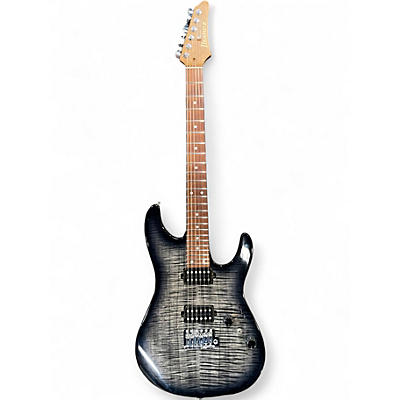 Used Ibanez AZ24S1F Transparent black sunburst Solid Body Electric Guitar