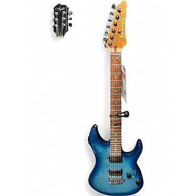 Used Ibanez AZ24S1F Turquise Burst Solid Body Electric Guitar