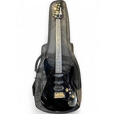 Used Ibanez AZ26P1 Black and Gold Solid Body Electric Guitar