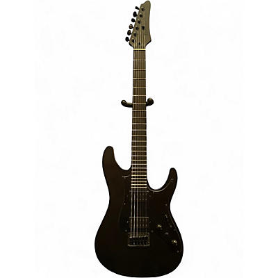 Used Ibanez AZ41B1 IRON LABEL Flat Black Solid Body Electric Guitar