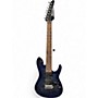 Used Ibanez AZ427P2QM Premium Twilight Blue Burst Solid Body Electric Guitar Twilight Blue Burst