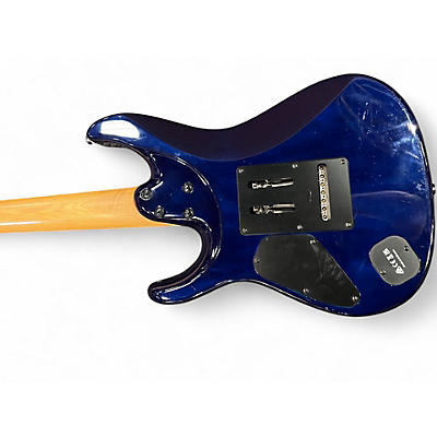 Used Ibanez AZ427P2QM TWILIGHT BLUE BURST Solid Body Electric Guitar