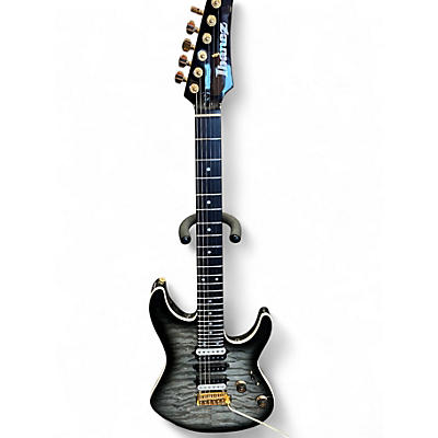 Used Ibanez AZ47P1QM Black Ice Burst Solid Body Electric Guitar